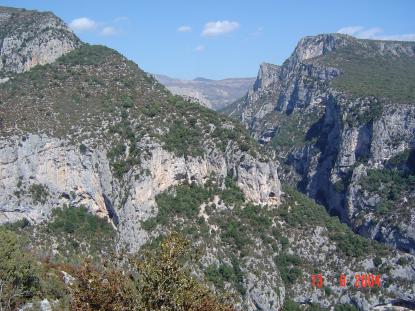 Les gorges du Verdon